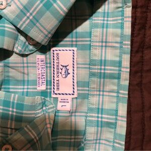 Men’s large Southern Tide, long sleeve shirt, button down, worn one time